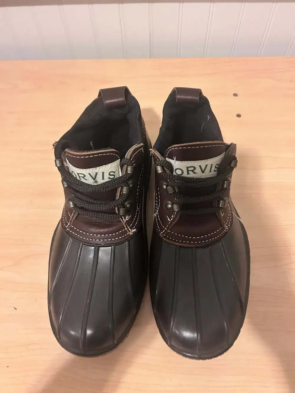 Orvis men leather